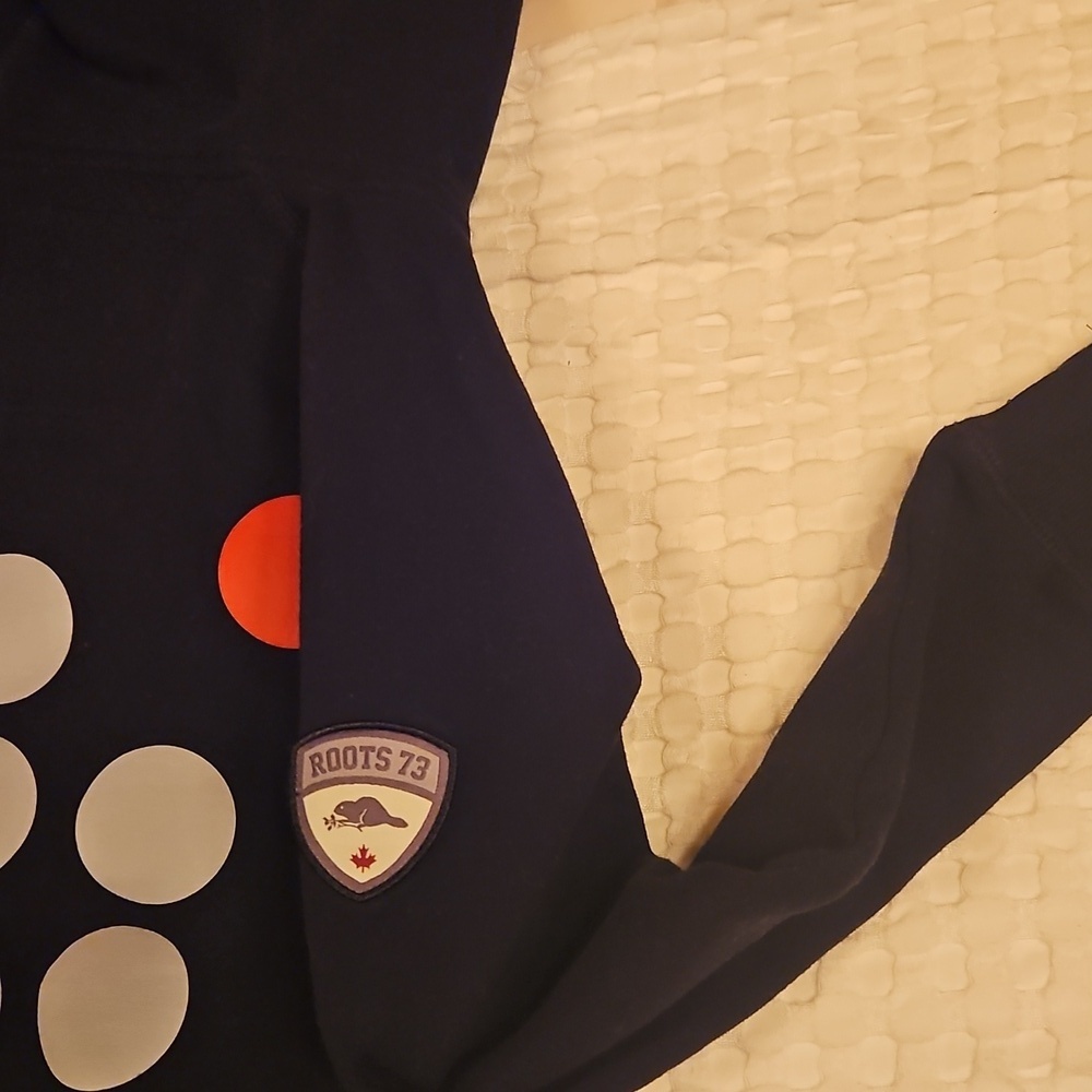 Roots Black Women's Hoodie Small - Picture 4 of 4